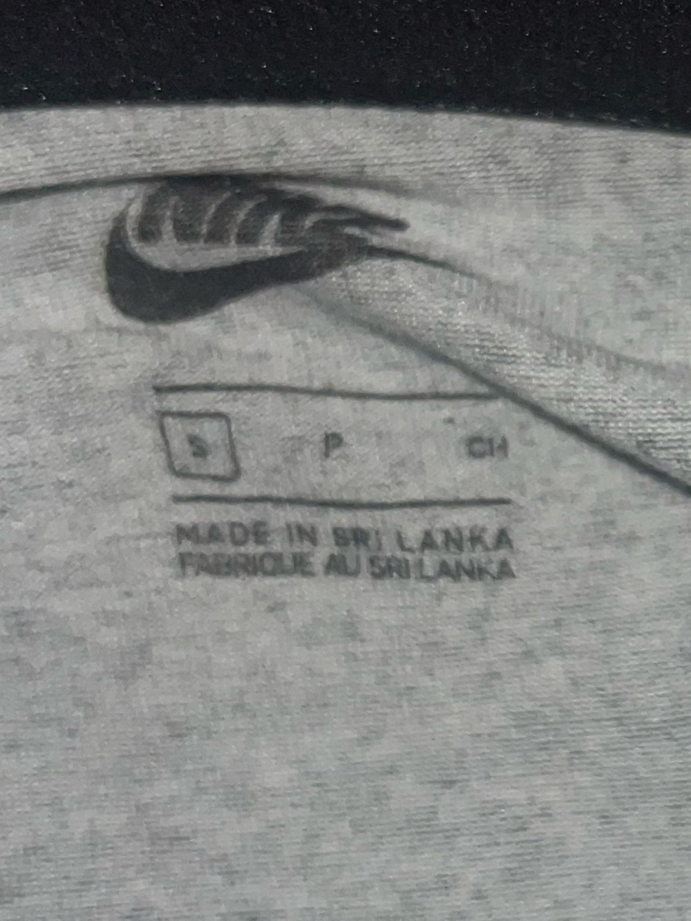 Nike Gray Capri Leggings Size Small Cotton Blend - Picture 13 of 14